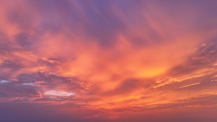 Fototapeta premium red sky with clouds