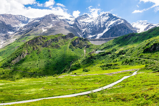 The Kaprun High Mountain Reservoirs in the Hohe Tauern National Park, Austria