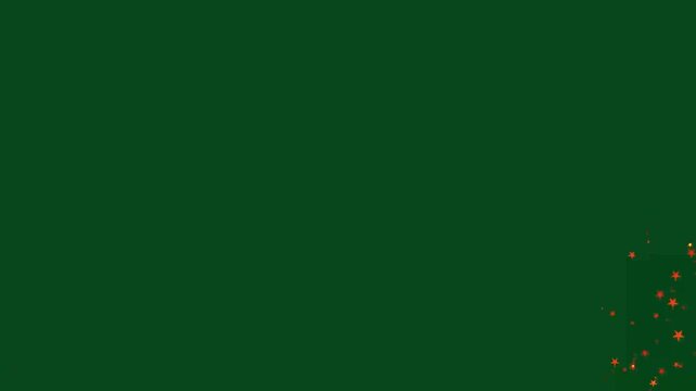 Blinking glitter stars shape particles, golden glowing fairy dust wand glitter stars trail transition, magic dust, pixie dust path doodle animation, magic light stars transition effect on green screen