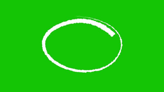 Hand-drawn red circle looping animation, frame-by-frame stop motion animation on a black background, stop motion sketch animation, hand drawn doodle frames, circles, scribble and elements to highlight