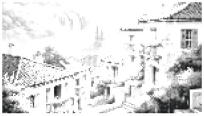 Detailed map of city streets and urban areas with neighborhoods © Fahmida