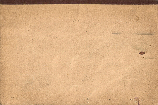 empty textured pattern background design for craft projects - Abstract old aged vintage retro beige handmade paper cardboard craft paper texture with recycled inclusions, subtle fiber and flecks