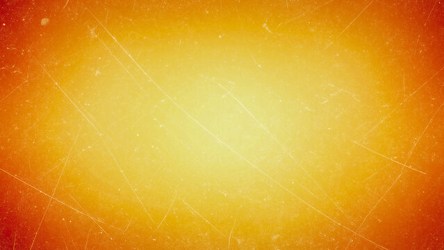 A warm glowing Halloween background with subtle scratches and dust specks creating an aged mystical feel for design
