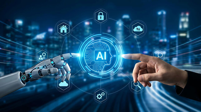 Artificial Intelligence Digital Automation Platform with Human Robot Collaboration Technology