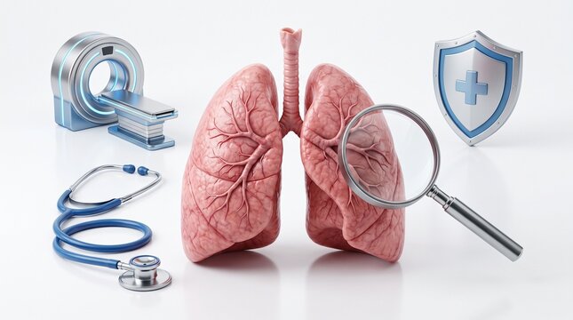 Comprehensive Medical Assessment and Diagnostic Screening Concept for Human Lung Health and Respiratory System Examination