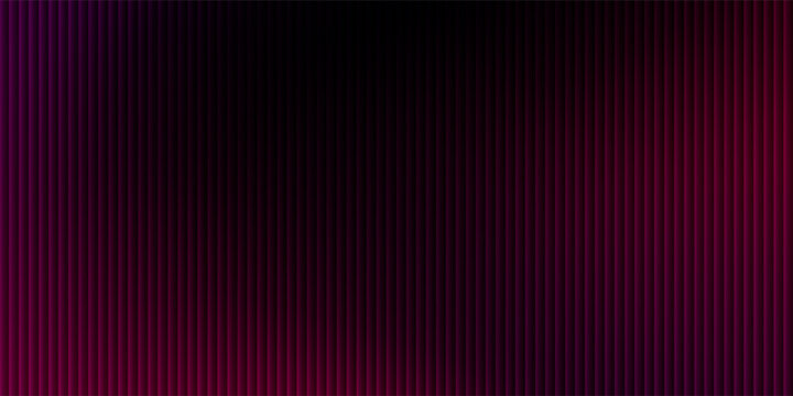 3d transparent ribbed glass background with refraction and holographic effect. Reeded glass with rainbow gradient. Render of corrugated wall with overlay reflection light on dark.
