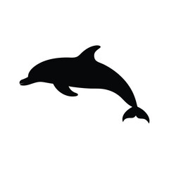 Fototapeta premium Premium Dolphin Silhouette