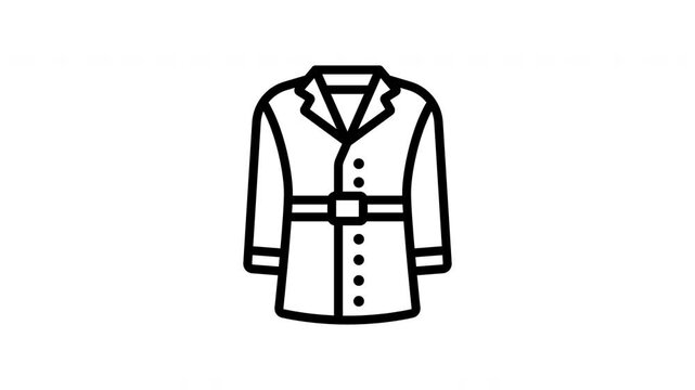 coat animation icon