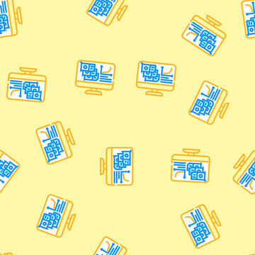 hash rate cryptocurrency mining vector seamless pattern hash rate cryptocurrency mining sign illustration