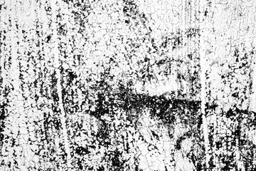 Fototapeta premium White cracked paint texture background