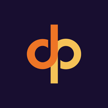 Letter DP Infinity Synergy Logo