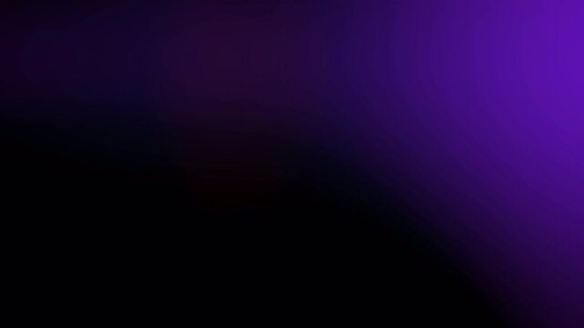 Dynamic pulsing blue and purple light leak overlays on black background