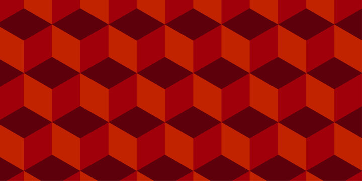 Abstract square geometric cube creative concept triangle overlap square technology background 3d modeling cubes Illustration decoration seamless material pattern square design.