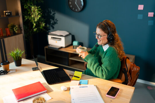 Taking a Coffee Break During a Video Meeting