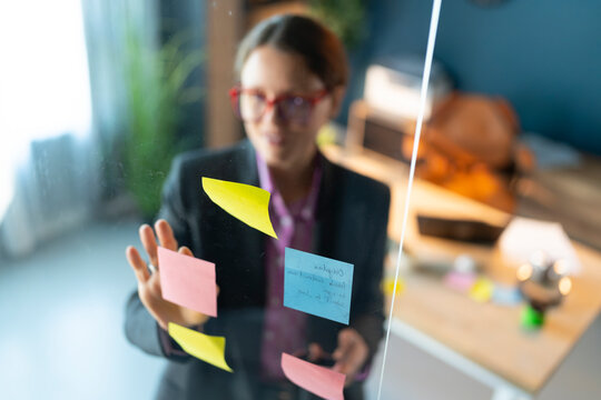 Organizing Project Ideas with Sticky Notes