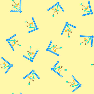 predictive analytics machine learning vector seamless pattern predictive analytics machine learning sign illustration