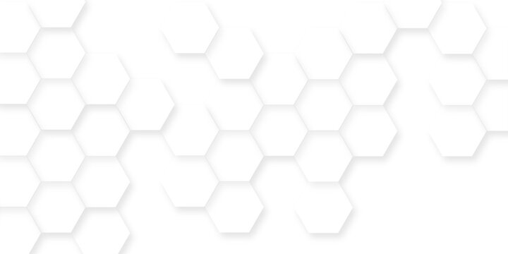  pattern abstract background hexagon white, geometric hexagon tiles, design for technology science and architectural concepts,  technology polygon science vintage square mosaic and web cover business.