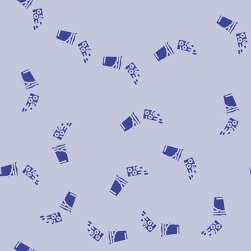 discarded medicine packaging glyph vector seamless pattern. discarded medicine packaging thin illustration