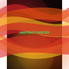 Fototapeta premium Abstract wavy lines background graphic vector