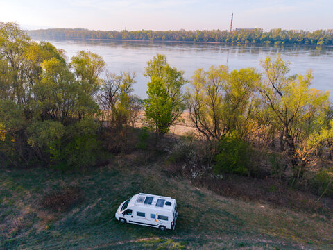 Exploring riverside serenity near Dunube River in Nitra, Slovakia for a perfect getaway