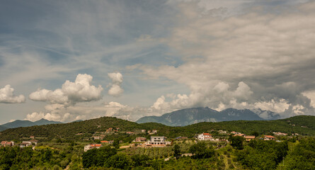 Fototapeta premium A look at the Mainarde mountains of Molise in early spring 2026.2