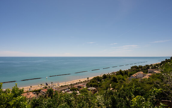 Cupra Marittima, Marche. View from the ancient village of Marano 0626