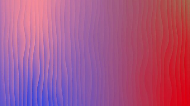 Abstract 3D Wavy Vertical Stripes Color Changing Gradient Motion Background