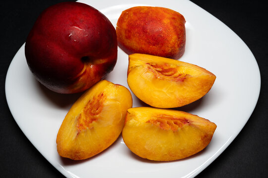 The nectarine peach (commonly called a nectarine)