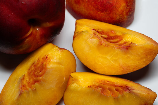 The nectarine peach (commonly called a nectarine)