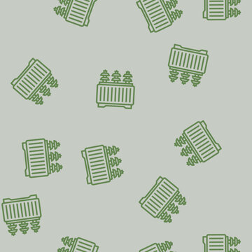 transformer electric line seamless pattern transformer electric thin line illustration