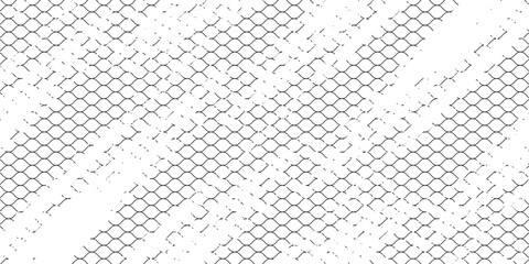 Mesh texture for fishing nets. Grunge pattern for sportswear or soccer goal, volleyball net, basketball hoop, hockey, athletics. Grunge background © Mansur