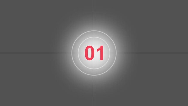 countdown Radar Scanning loop. Radar screen animation. Signal transmitted sonar radar. Looped animation radar icon on a transparent background