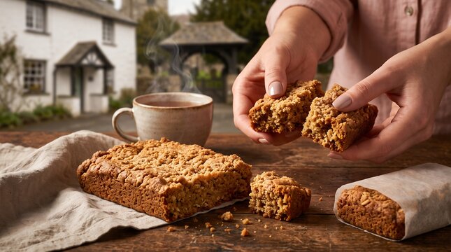 Grasmere Gingerbread &ndash; Traditional Lake District Spiced Ginger Biscuit Recipe