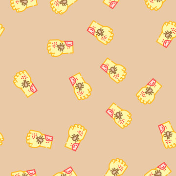 bites stings household injury accident vector seamless pattern bites stings household injury accident sign illustration