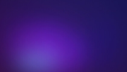 Abstract Dark Purple and Deep Blue Grainy Gradient Background with Soft Light Glow and Subtle Texture