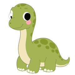 Green Dinosaur Cartoon 