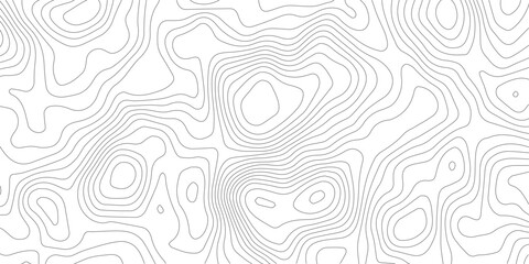 Geographical contour map lines abstract monochrome pattern with topographic abstract geography cartography elevation monochrome background landscape minimalist geometric illustration © jr graphics