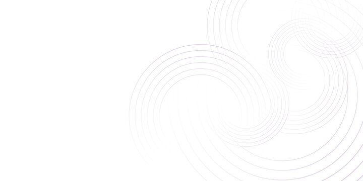 Modern circle lines pattern. Futuristic concept. Minimal geometric design. vector background pattern. circle background. Abstract purple and white background with dynamic circle. 