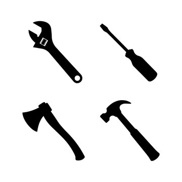 Hand Tool Silhouette Set
