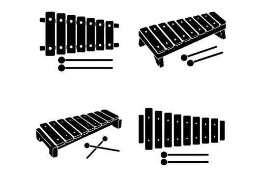 Xylophone Silhouette Collection
