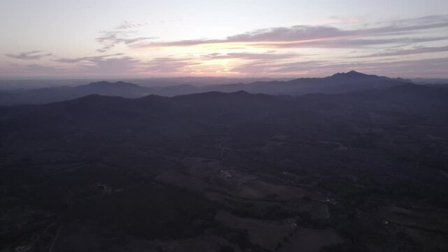 atardecer cerros