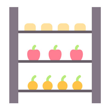 Rack Vector Design Icon Style