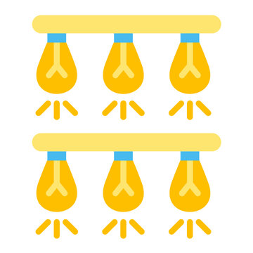 Light Bulbs Vector Design Icon Style