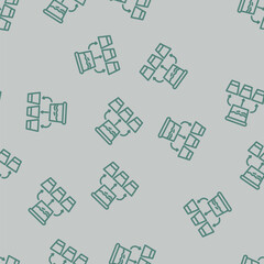 Fototapeta premium link juice seo line seamless pattern link juice seo thin line illustration