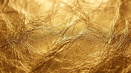 Obraz premium Abstract golden texture with organic branching patterns and metallic light reflections for luxury creative design backgrounds and artistic projects