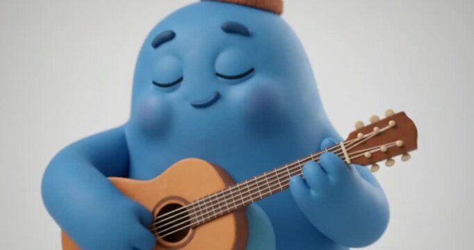 man playing guitar