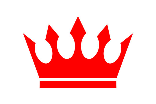 Classic royal crown illustration with a strong geometric shape and elegant proportions. Professional vector element for monarchic themes, luxury brands, fashion, gaming, and entertainment.
