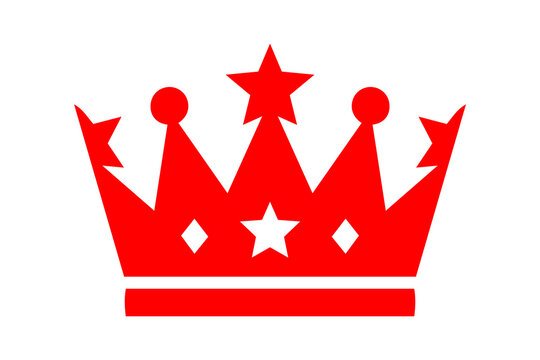 Classic royal crown illustration with a strong geometric shape and elegant proportions. Professional vector element for monarchic themes, luxury brands, fashion, gaming, and entertainment.
