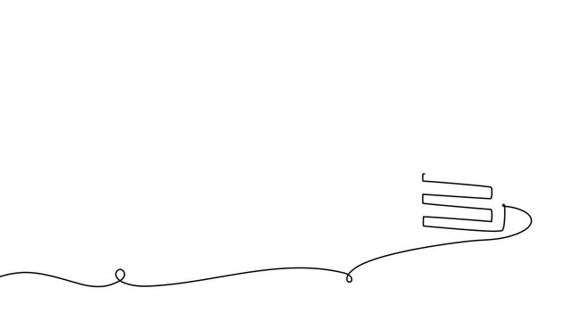 Cake birthday line continuous drawing art anniversary vector outline simple. Birthday cake line illustration candle doodle icon minimal happy design draw piece sketch chef creative cupcake card slice