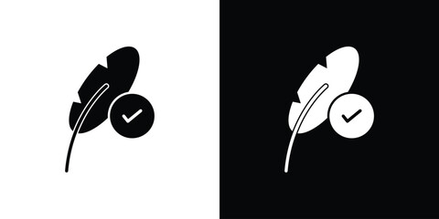Hypoallergenic tested icon thin line pictogram bundle © ramsey